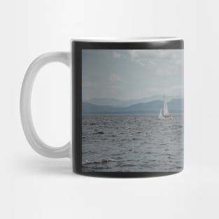 Sailboat in Vermont Photographic Print Mug